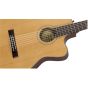 Fender CN-140SCE Thinline Classic Acoustic Guitar, Rosewood neck, w/case, Natural