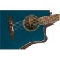 Fender California Series Redondo Classic, Pau Ferro neck, w/ gig bag, Cosmic Turquoise