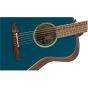 Fender California Series Malibu Classic, Pau Ferro neck, w/ gig bag, Cosmic Turquoise