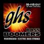 GHS H3045 Boomers Roundwound Electric Bass Strings 50-115, Heavy