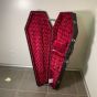 COFFIN CASES Model G-185R Electric Guitar Case Red Velvet Interior BLEMISHED