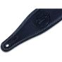 Levy's M17 2.5" Triple-Ply Garment Leather Strap - Black
