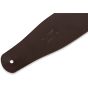 Levy's M26 Chrome-Tan Leather Guitar Strap - Dark Brown