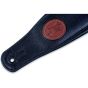 Levy's MSS2 Garment Leather Guitar Strap - Black