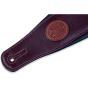 Levy's MSS2 Garment Leather Guitar Strap - Burgundy