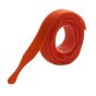 Rip-Tie 1/2"x5" cable wrap, Roll of 25, Orange