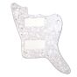 All Parts Pickguard for Jazzmaster, 13 screw holes, 3-ply, White Pearloid