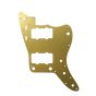 All Parts Pickguard for Jazzmaster, 13 screw holes, Anodized Aluminum Gold