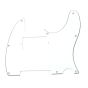 All Parts Pickguard for Humbucker Telecaster, 8 screw holes, 3-ply, White