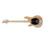 Sterling by Music Man StingRay, Ash Body, Lefty RAY34LH-NT Electric Bass w/ Gig Bag - Natural