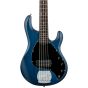 Sterling by Music Man StingRay5, 5-String RAY5-TBLS-R1 Electric Bass - Trans Blue Satin