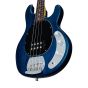Sterling by Music Man StingRay RAY4-TBLS-R1 Electric Bass - Trans Blue Satin