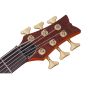 Schecter Stiletto Studio-6 6-String Bass GuitarLeft Handed Honey Satin 6