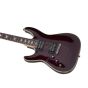 Schecter Omen Extreme-4 String Bass Guitar Rosewood Fretboard Black Cherry angled left