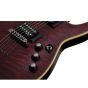 Schecter Omen Extreme-4 String Bass Guitar Rosewood Fretboard Black Cherry knobs zoomed