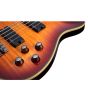Schecter Omen Extreme-5 String Bass Guitar Rosewood Fretboard Vintage Sunburst zoomed knobs