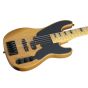 Schecter Model-T Session-5 String Bass Maple Fretboard, Aged Natural Satin zoomed 