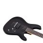 Schecter C-6 Deluxe Electric Guitar Rosewood Fretboard Satin Black right