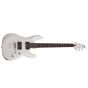 Schecter C-6 Deluxe Electric Guitar Rosewood Fretboard Satin White Full 
