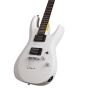Schecter C-6 Deluxe Electric Guitar Rosewood Fretboard Satin White zoomed body