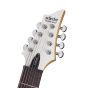 Schecter C-8 Deluxe 8-String Electric Guitar Rosewood Fretboard Satin White 