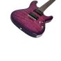 Schecter C-6 Plus Electric Guitar Rosewood Fretboard Electric Magenta 3D view 