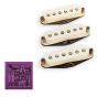 Seymour Duncan Antiquity II Surf for Strat Pickup Set with Ernie Ball EB2220 Power Slinky Strings