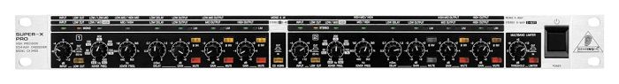 Behringer CX3400 Super-X Pro Stereo 2-Way/3-Way/Mono 4-Way Crossover 
