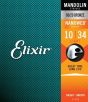 Elixir Mandolin 80/20 Bronze Strings w/ NANOWEB Coating, Light .010-.034