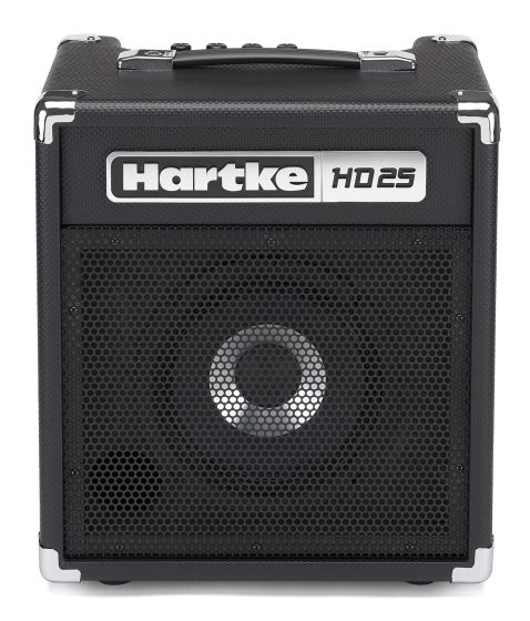 Hartke HD 25 Bass Combo Amplifer, 25W front view 