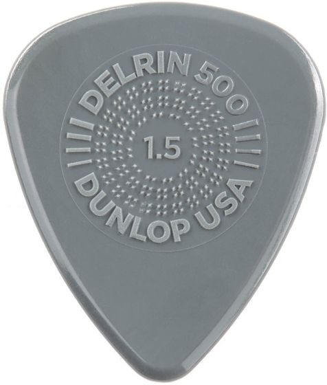 Jim Dunlop Prime Grip Delrin 500 Picks, 1.50 mm (72 pcs)
