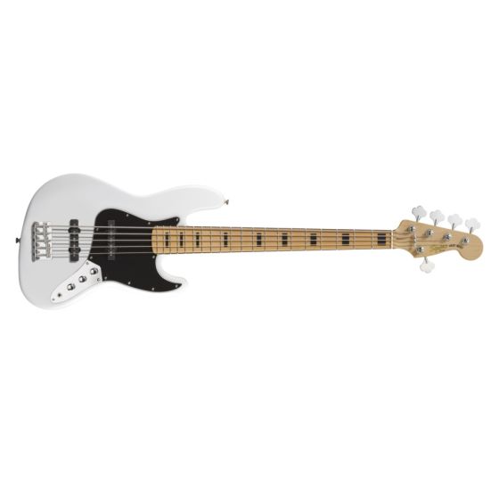 FENDER Squier Vintage Modified Jazz Bass V, Maple Fingerboard, Olympic White