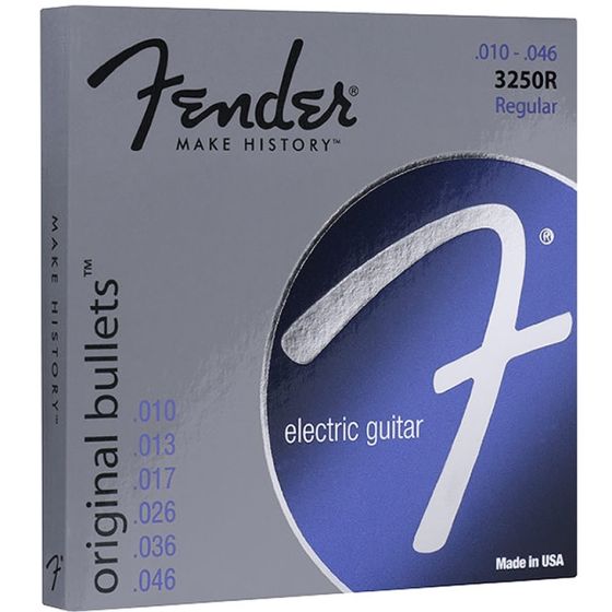 FENDER 3150 Original Bullets .010-.046 Pure Nickel Electric Guitar Strings