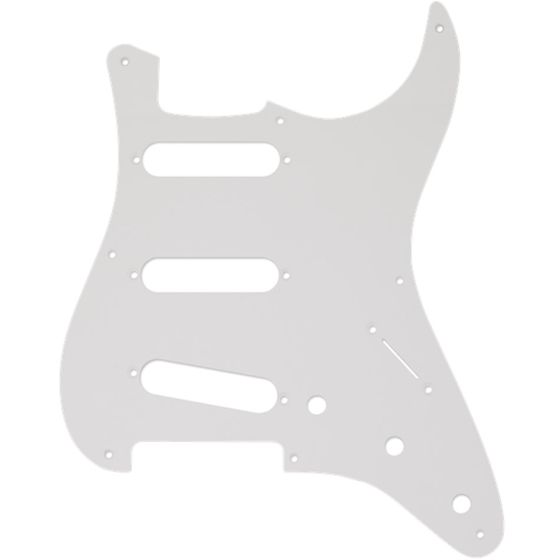 FENDER 8-Hole '50s Vintage-Style Stratocaster S/S/S 1-Ply Pickguard White 
