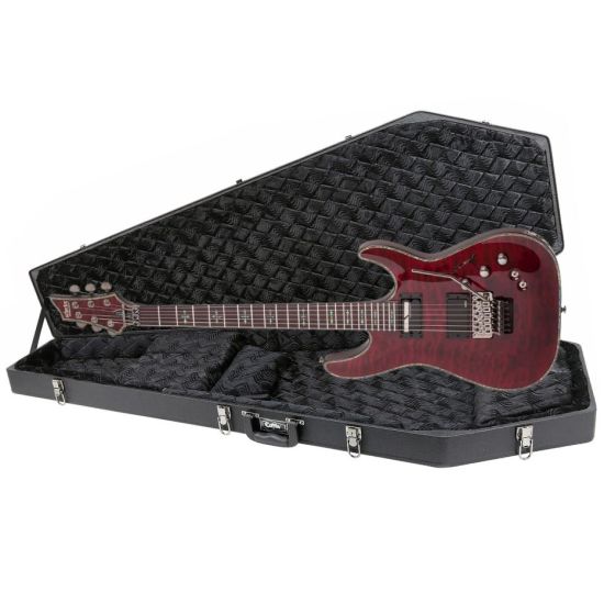 Schecter Hellraiser C-1 Sustaniac Electric Guitar Black Cherry w/ Floyd Rose & FREE Coffin G185BK Hard Case