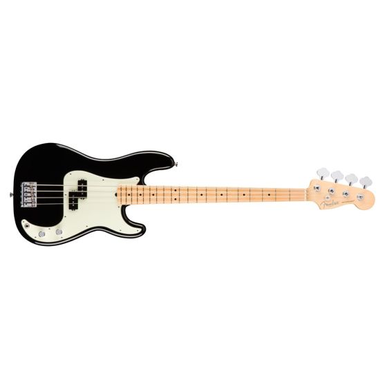 Fender American Professional Precision Bass Maple Neck Black Front