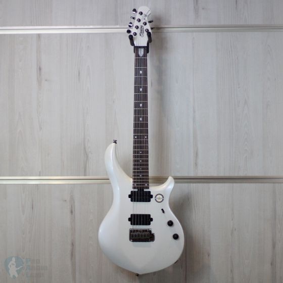 Sterling by Music Man John Petrucci Majesty, MAJ100X Electric Guitar w/ Gig Bag - Pearl White