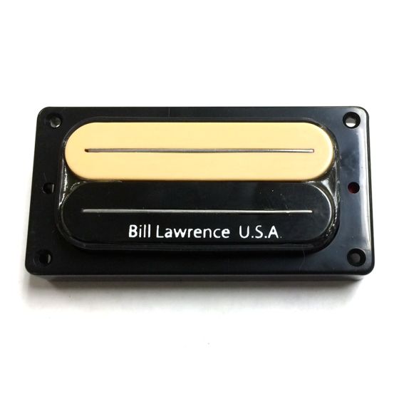 BILL LAWRENCE L-500XL Humbucker Twin-Blade Neck or Bridge Pickup, Zebra, 4-Conductor