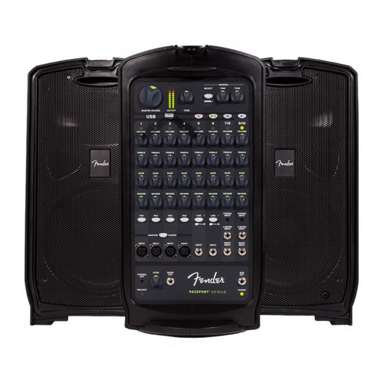 Fender Passport Venue All-In-One Portable 600 Watt 10" Speakers PA System DEMO