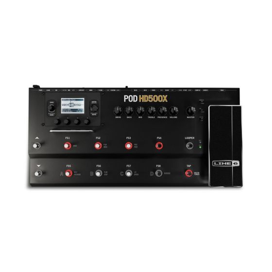 LINE 6 POD HD500X Guitar Multi Effects Processor