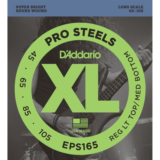 D'Addario EPS165 SET BASS PROST 45-105 LONG Bass Strings