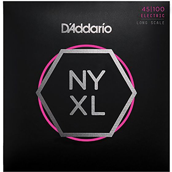 D'Addario NYXL45100 SET BASS NYXL 45-100 LONG Bass Strings