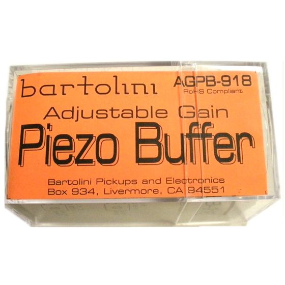BARTOLINI AGPB/918 Adjustable Gain Piezo Buffer (