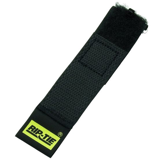 Rip-Tie Cable Wrap, 1" x 21" 10-Pack, Black