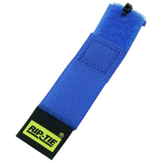 Rip-Tie Cable Wrap 1" x 6", 1-Pack, Blue