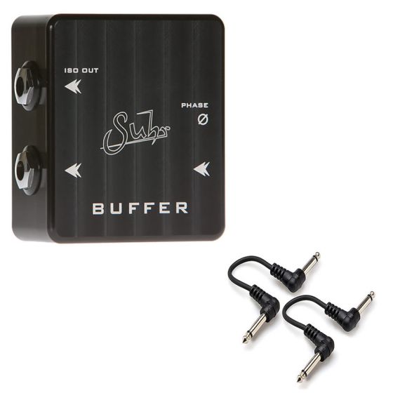 Suhr Buffer Sound Preserving Pedal w/ 2x 6" Patch Cables