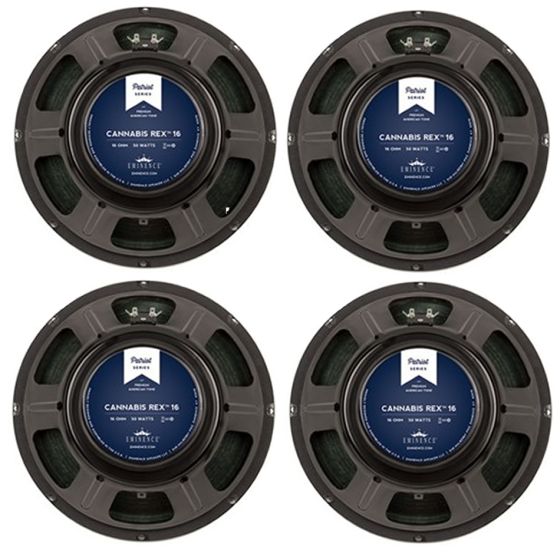 EMINENCE Cannabis Rex Patriot Series 12" 16 Ohm Speakers 4 PACK