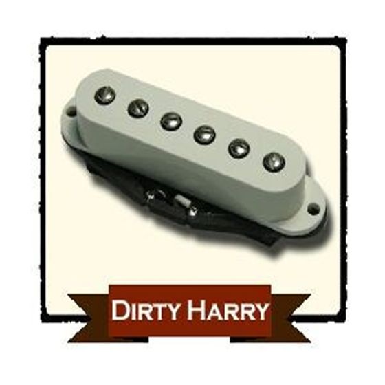 RIO GRANDE Dirty Harry Guitar Pickup - White