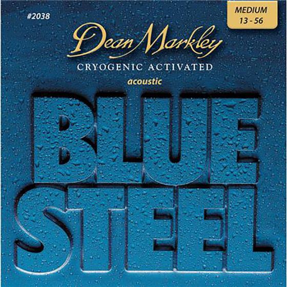 Dean Markley Blue Steel Guitar Strings Medium 13-56