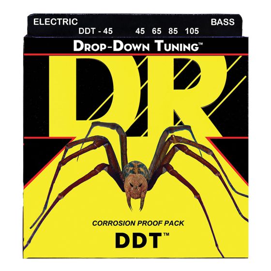 DR Strings DDT Drop Down Tuning Bass Strings 45, 65, 85, 105